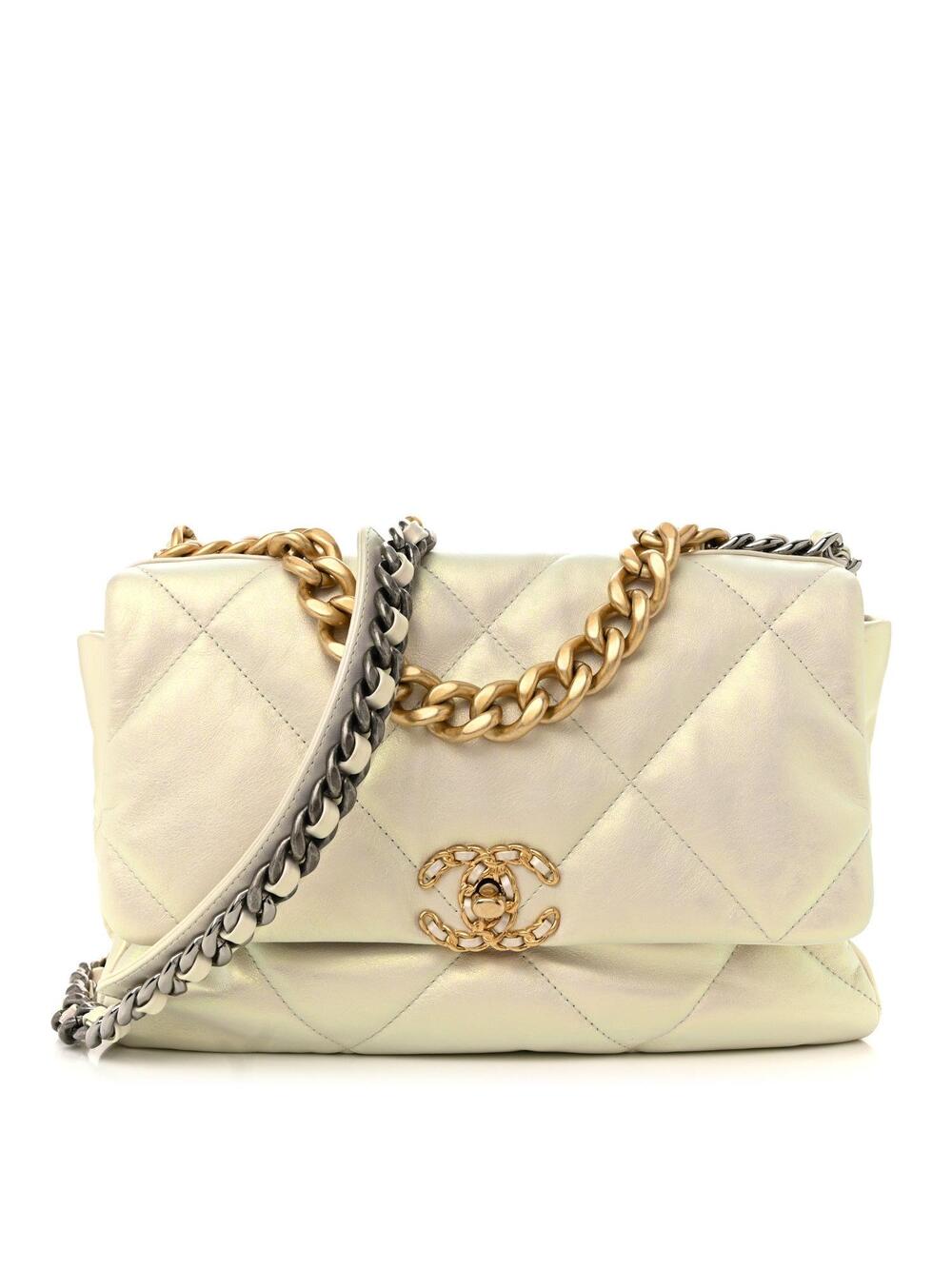 Iridescent Calfskin Quilted Large #328271C33B